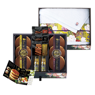 匠庵謹製ミニたんす御進物「オリーブdeどら焼き」Premium
